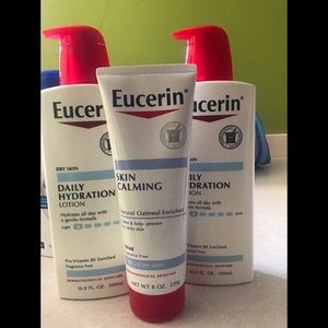 Eucerin body lotion  dermatological skin care